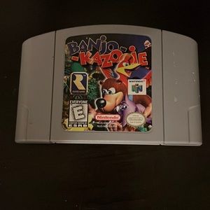 N64 Game - Banjo-Kazooie - Good Condition